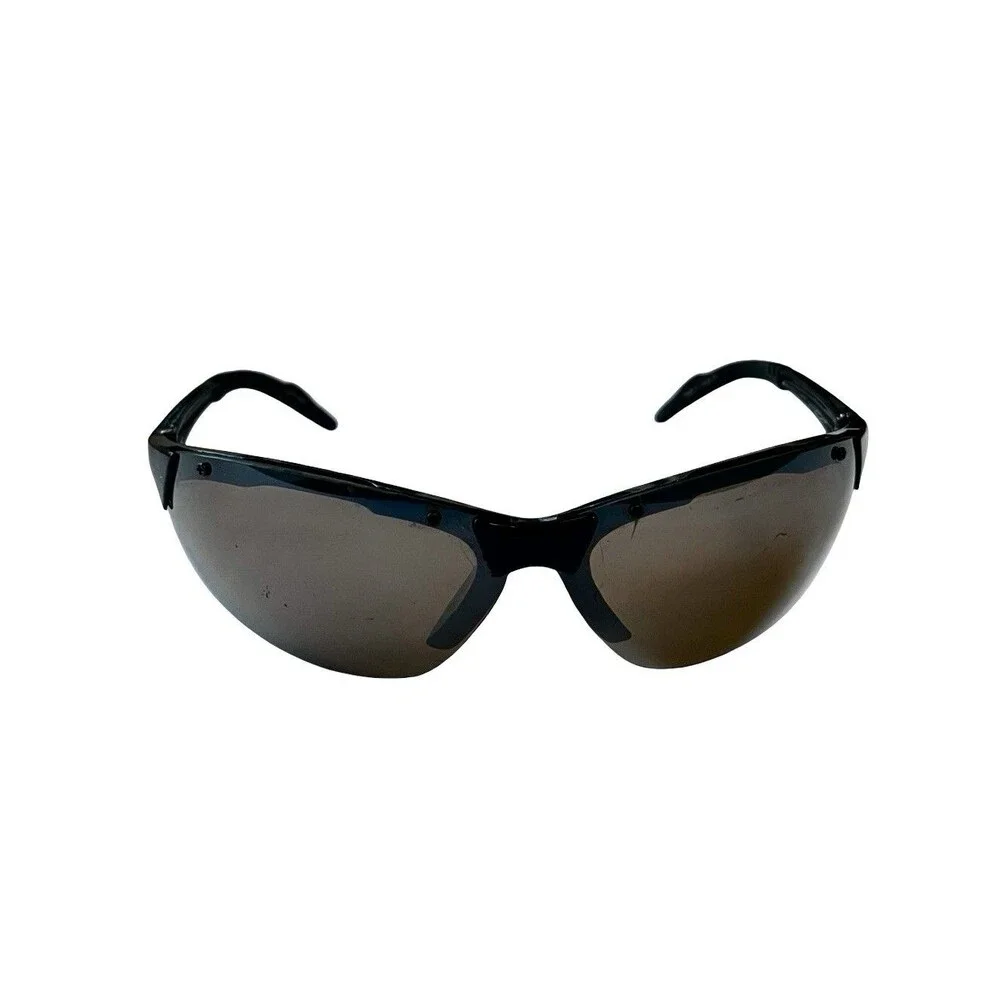 Surf-N-Sport Wrap Sport Sunglasses Black Smoke Lenses Men’s Cycling Running